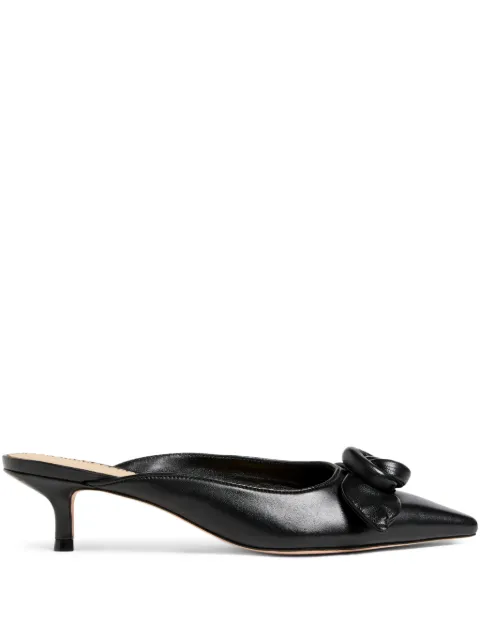 Cinq A Sept Mules Layla con tacco a rosa