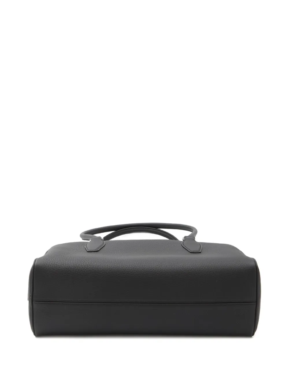  The Row Medium India Leather Shoulder Bag - Black 
