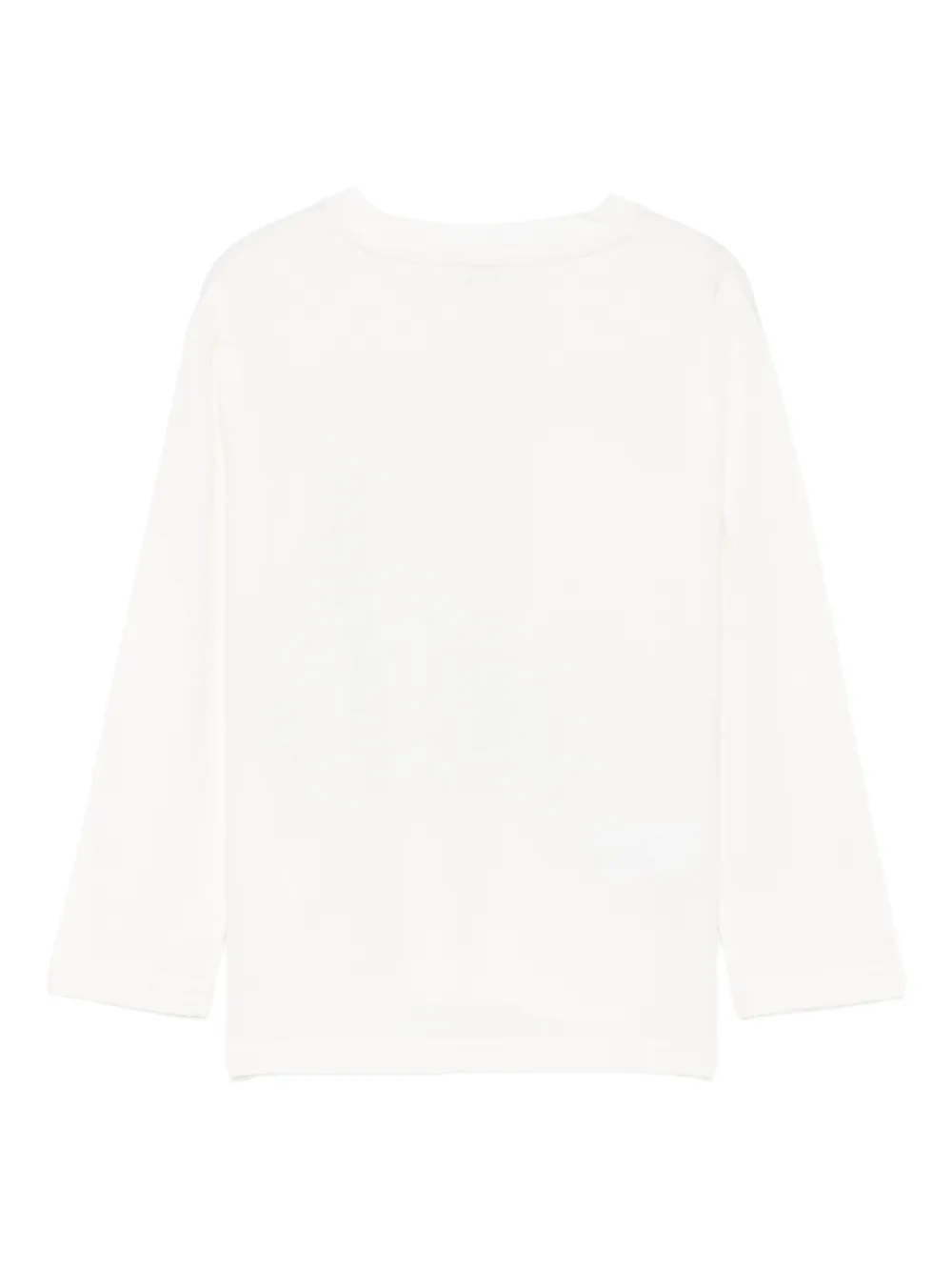 Il Gufo Motorcycle-graphic Long-sleeve T-shirt In Neutral