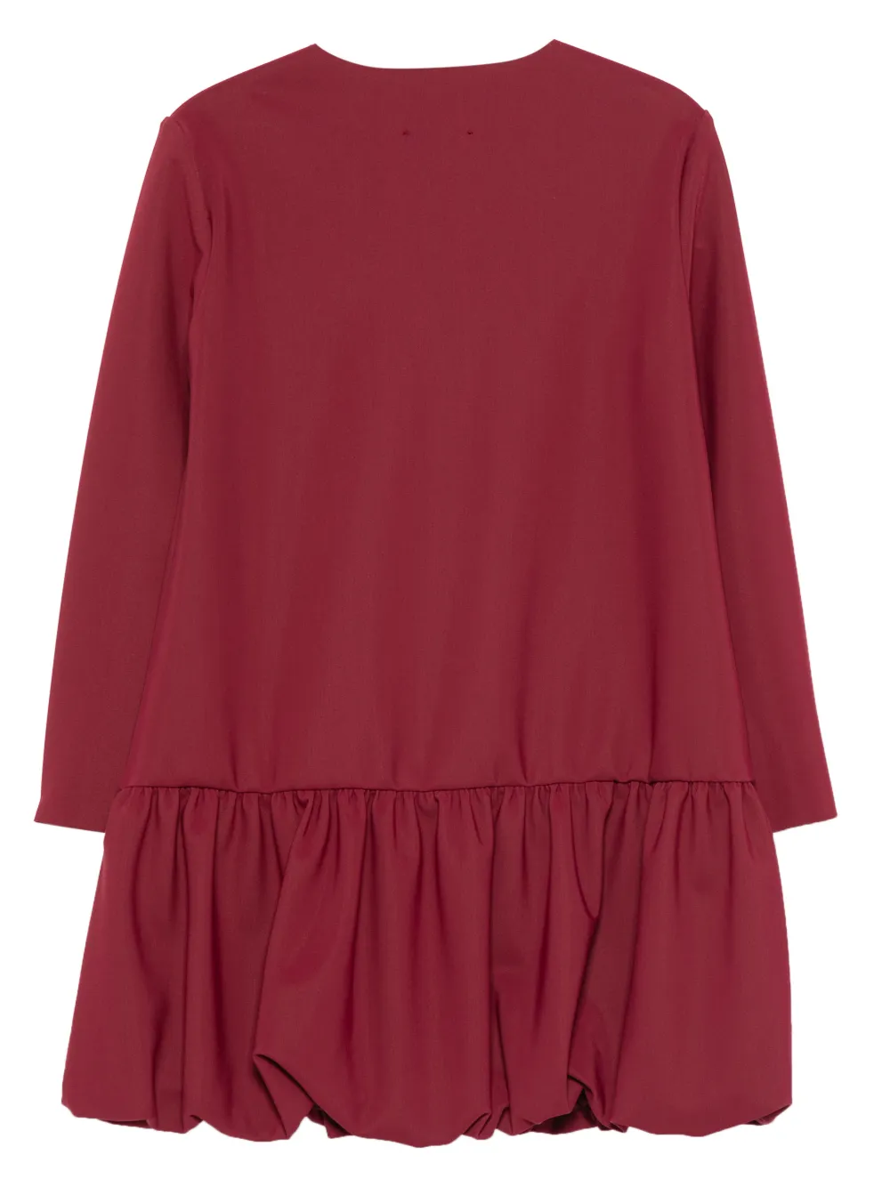 Il Gufo Long-sleeve Dress In Red