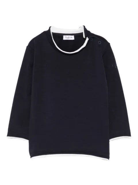 Il Gufo button trim-detail T-shirt 