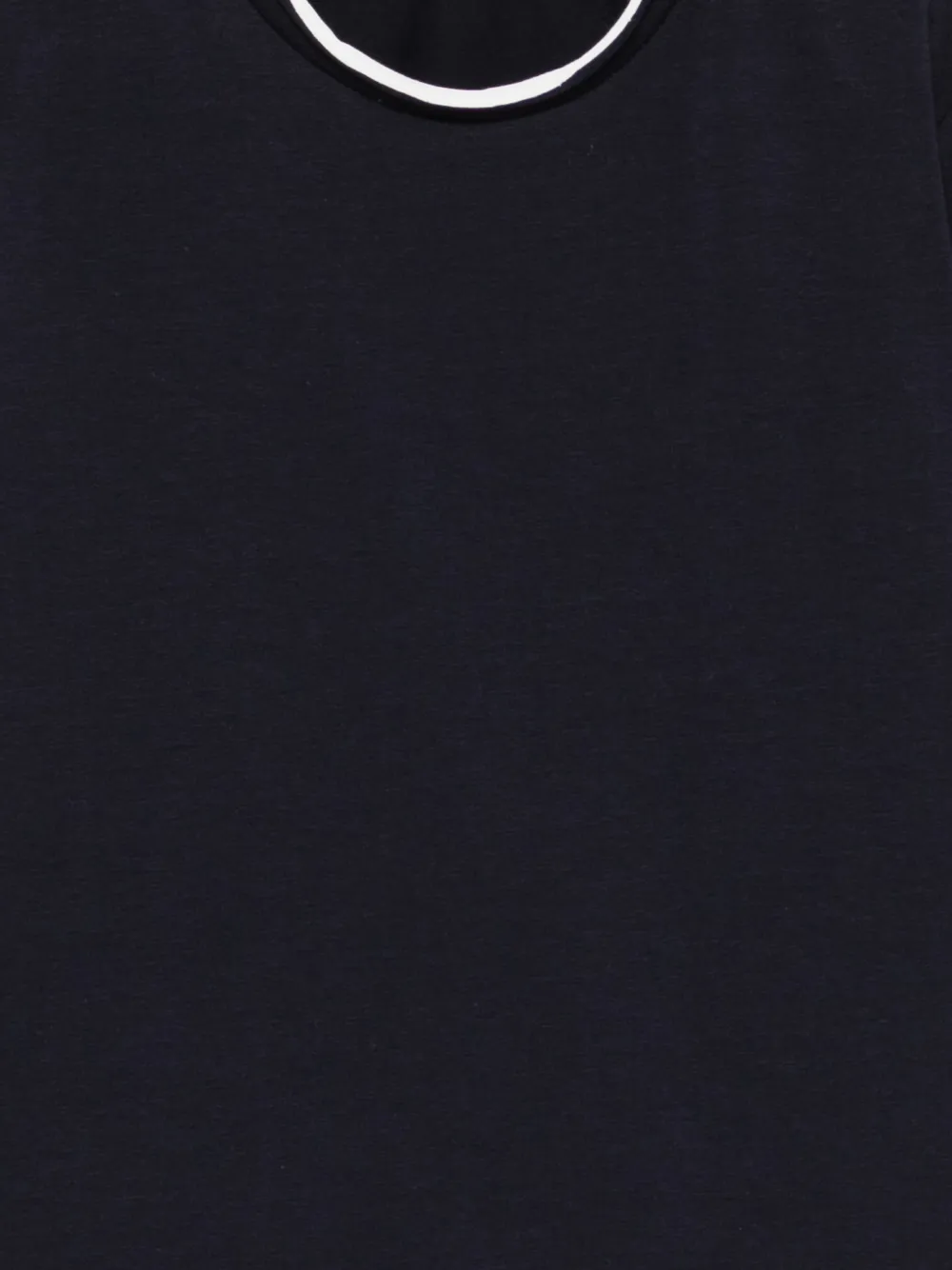 Il Gufo Trim-detail Long-sleeve Cotton T-shirt In Blue