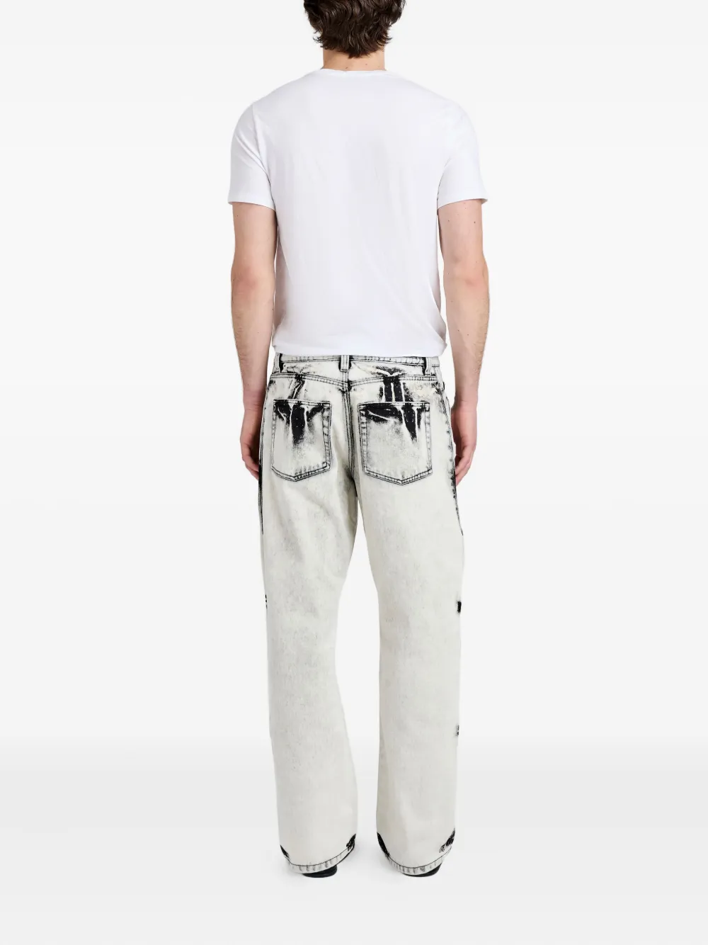 Proenza Schouler Ellsworth Jean jeans met vervaagd effect Beige
