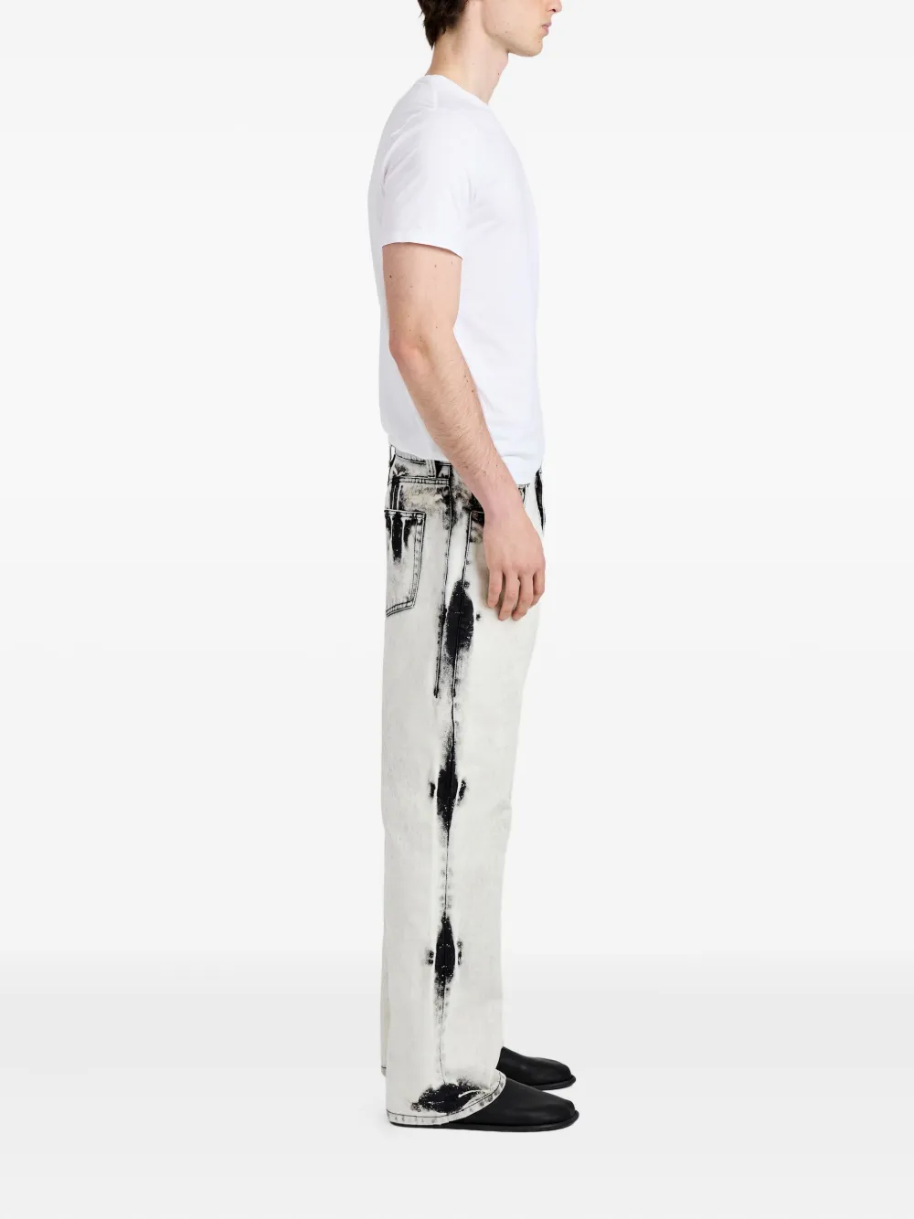 Proenza Schouler Ellsworth Jean jeans met vervaagd effect Beige