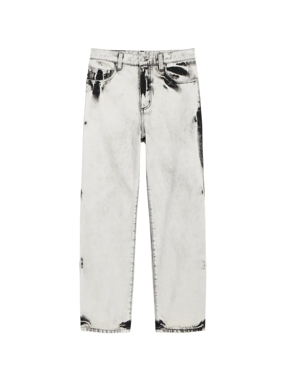 Proenza Schouler Ellsworth Jean jeans met vervaagd effect Beige