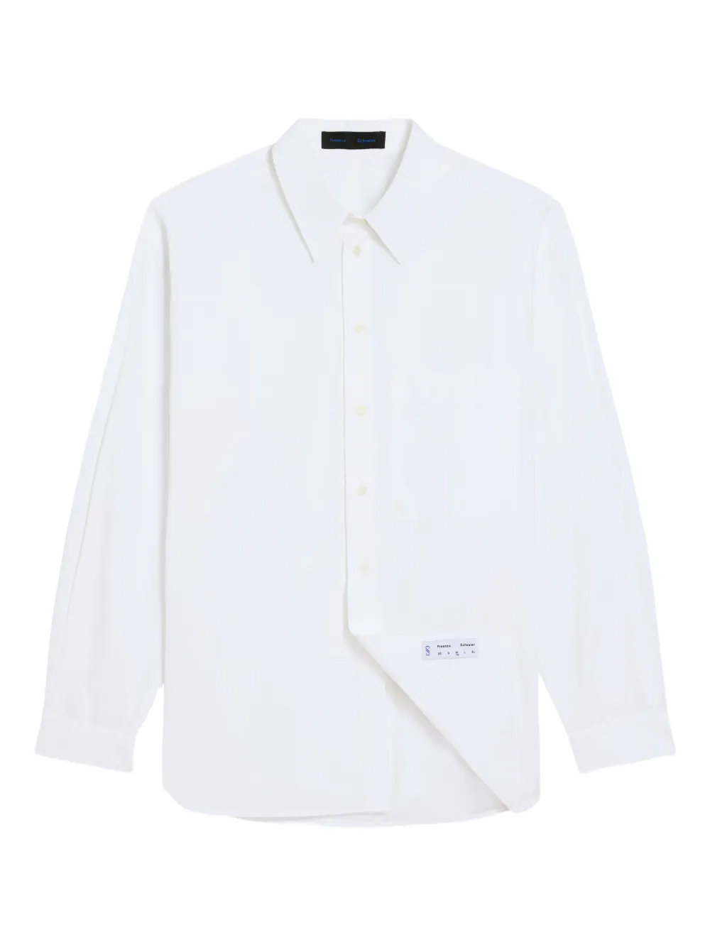 Proenza Schouler Simon poplin shirt | White | Image 1