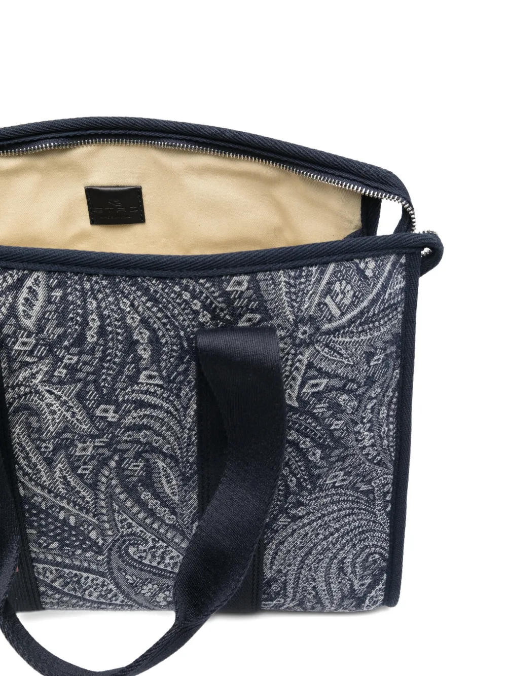 ETRO KIDS paisley-pattern chaning bag Blauw