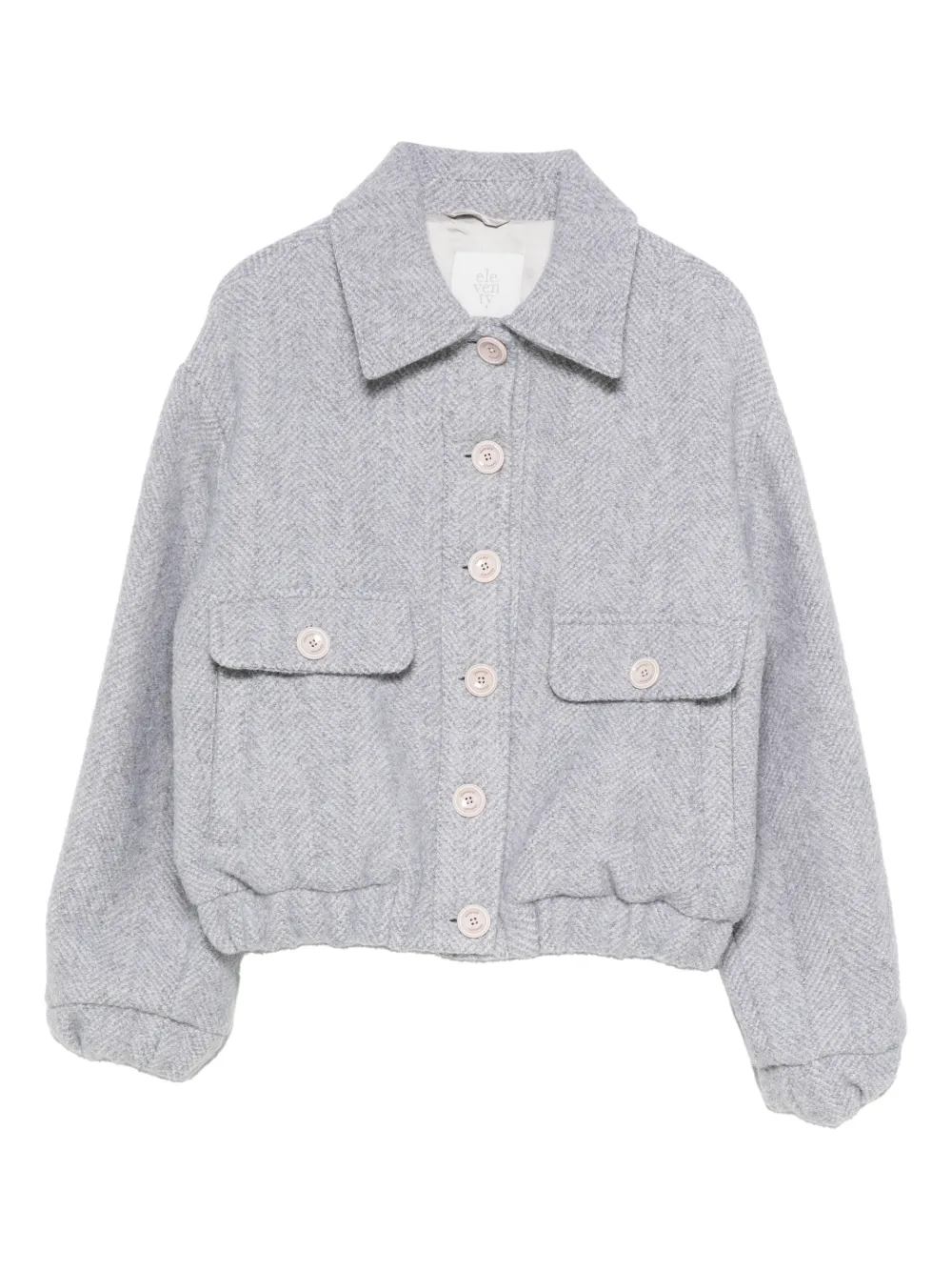 Eleventy Kids button-up jacket | Grey | Image 1