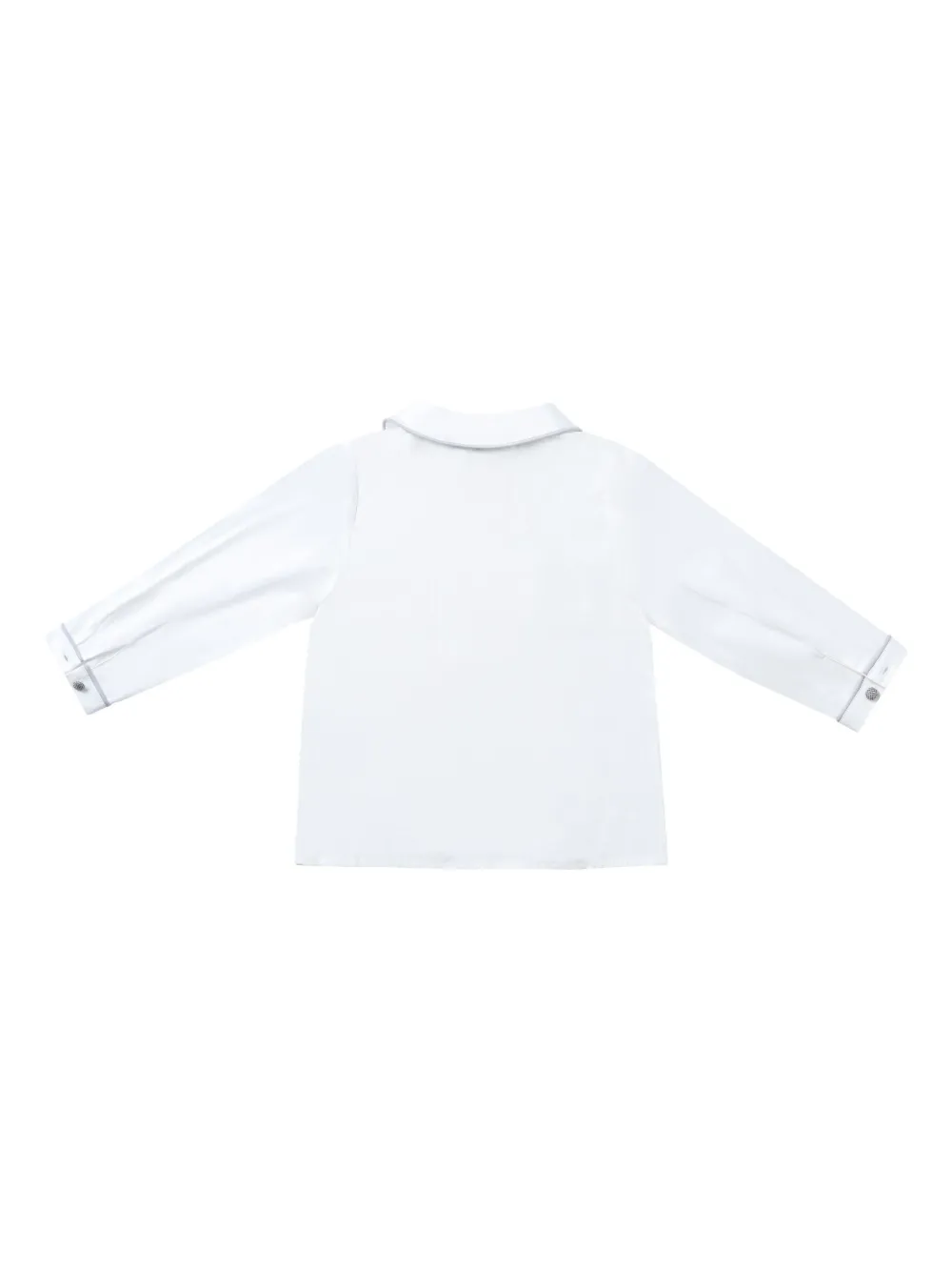 Moustache Shortsset met gesmockte tailleband Grijs