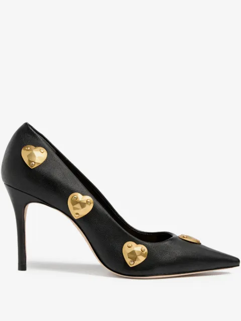 Cinq A Sept Luna hearts pumps