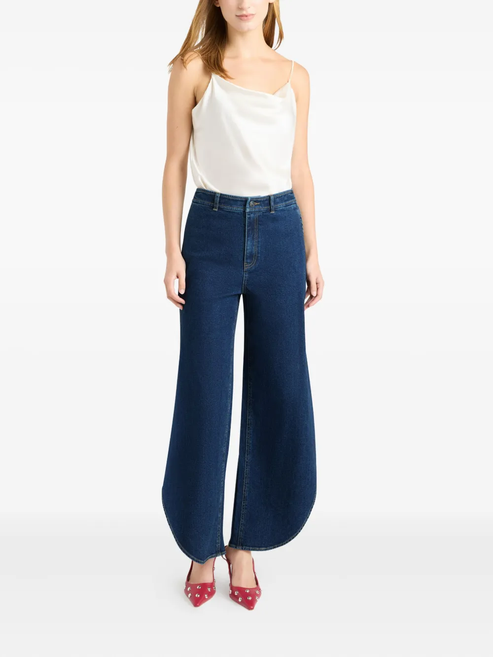 Cinq A Sept Hannah split trousers | Flared & Bell-Bottom Pants | Image 2