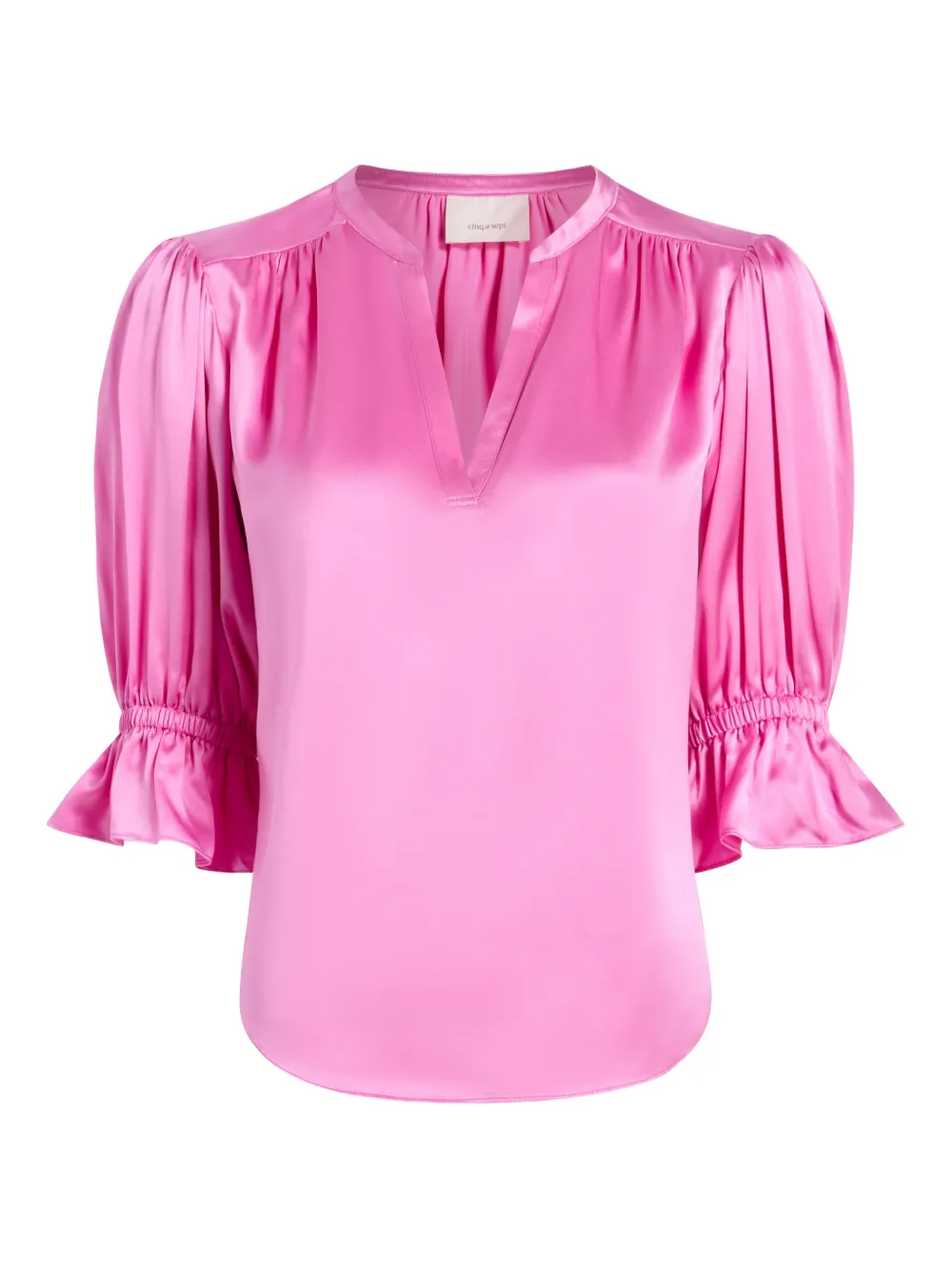Cinq A Sept Blusa Fiona con scollo a V - Rosa
