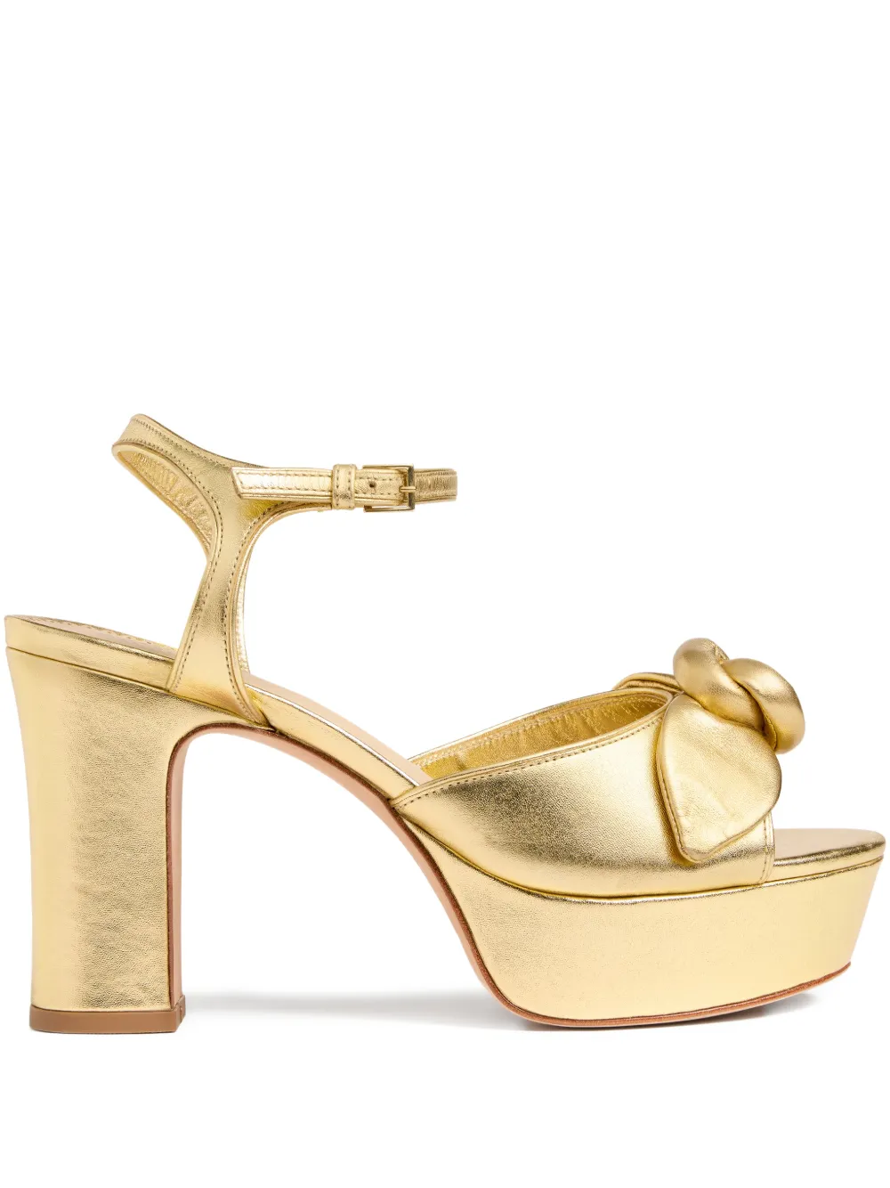 Cinq A Sept Sandali Arianna con plateau - Oro