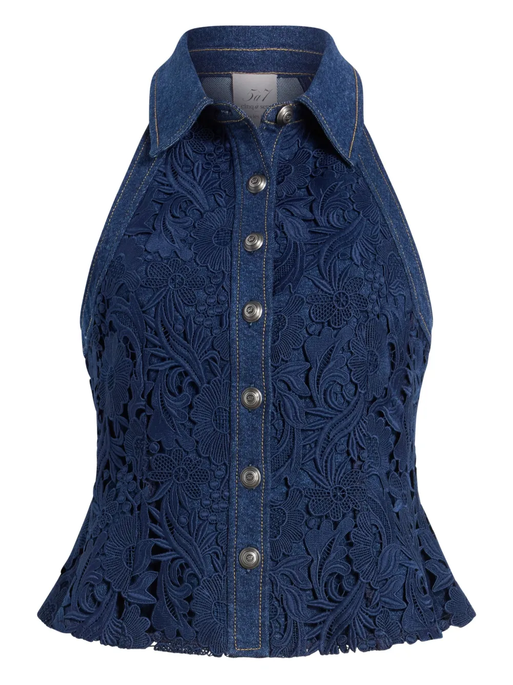 Cinq A Sept Top Ronin - Blu