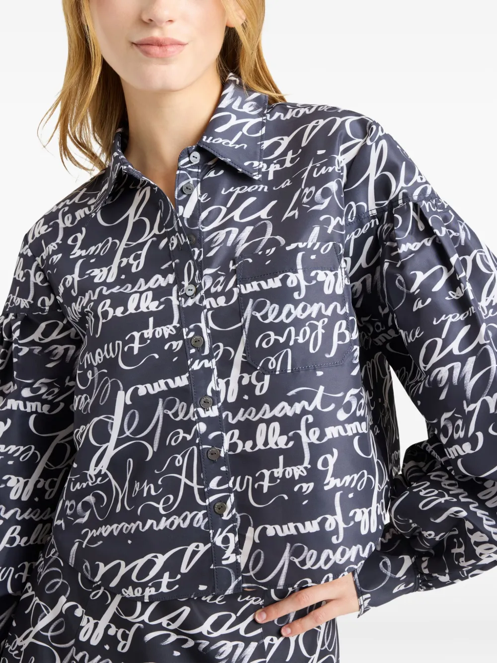 Cinq A Sept Journal Marceline top Blauw