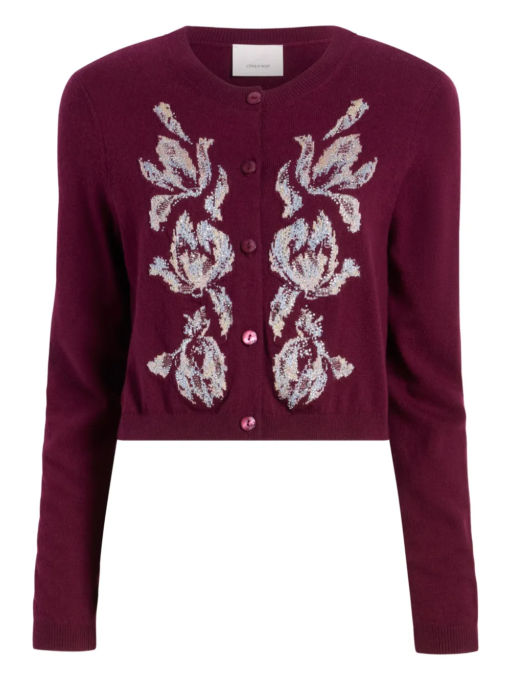 Cinq A Sept Cardigan Isolde - Rosso