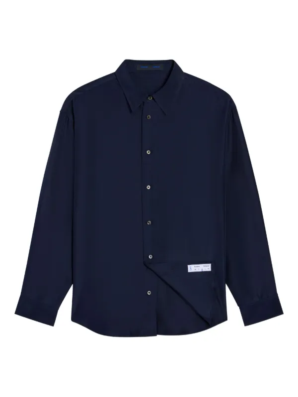 Proenza Schouler Louis Buttoned Shirt in Blue