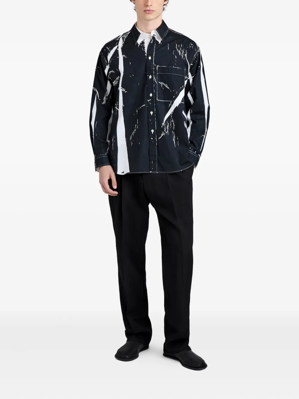 Proenza Schouler Simon print shirt | Image 2