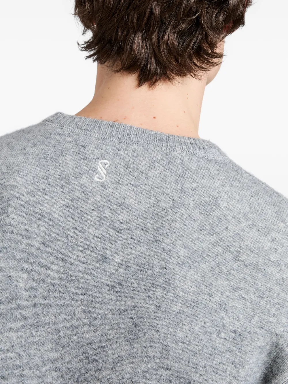 Proenza Schouler Zach trui met ronde hals Grijs