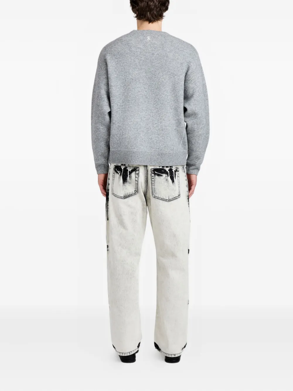 Proenza Schouler Zach trui met ronde hals Grijs