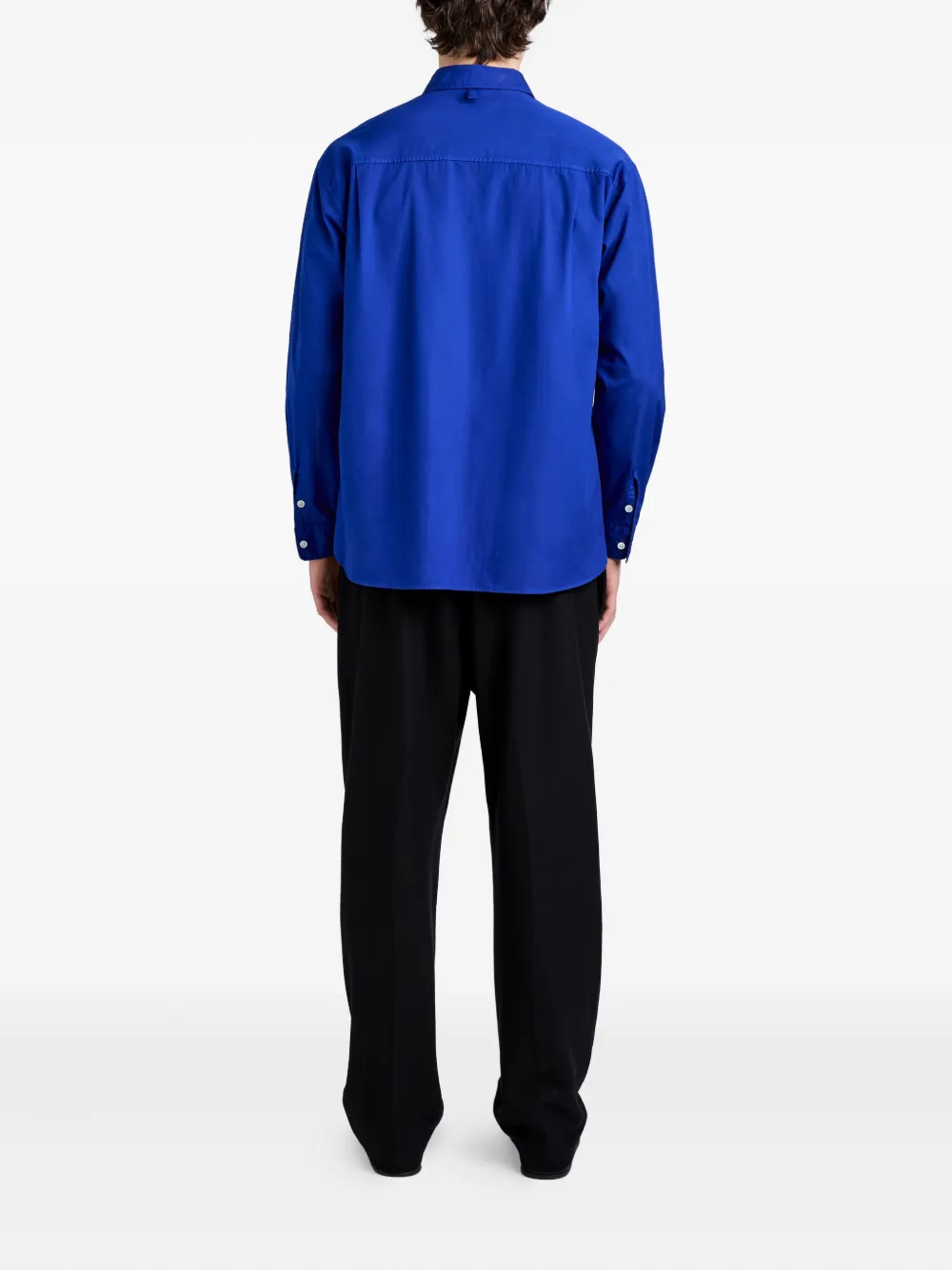 Proenza Schouler Simon overhemd met zak Blauw