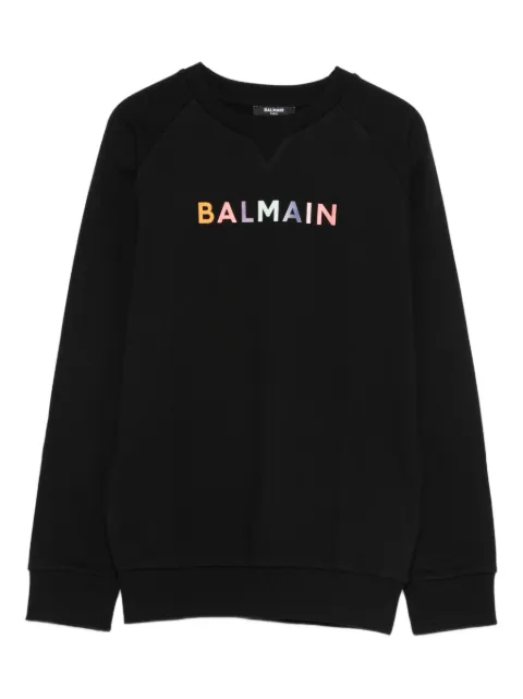 Balmain Kids logo sweatshirt
