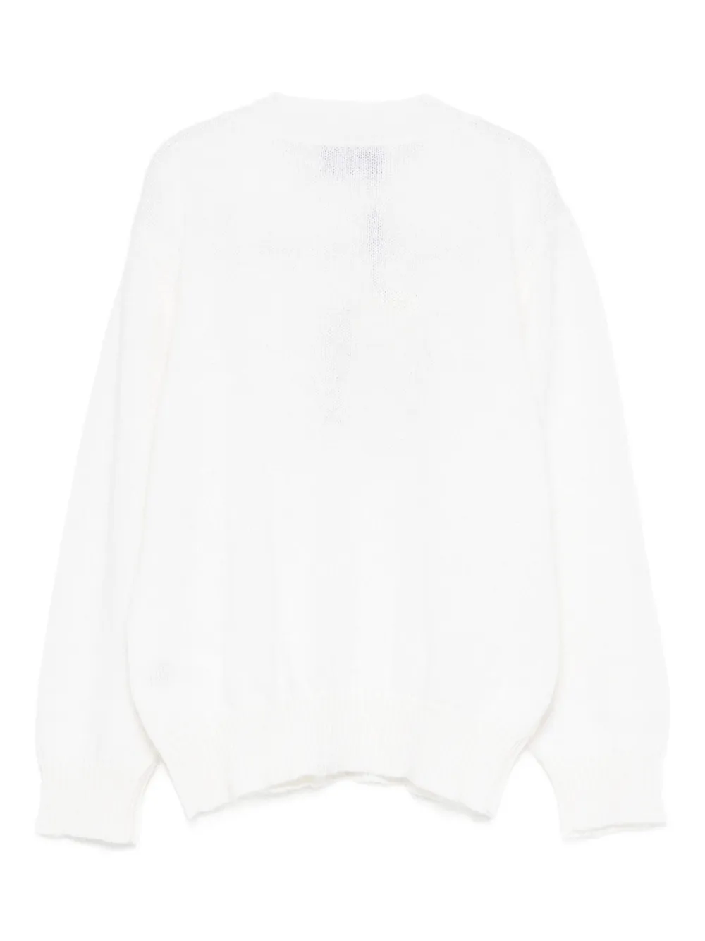 Etro Round-neck Sweater In White