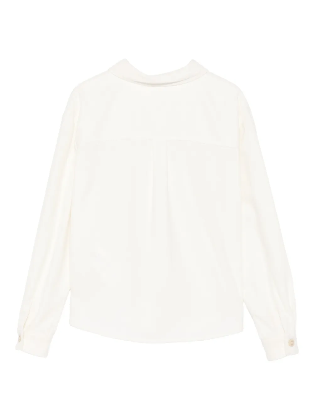 Eleventy Chest-pocket Buttoned Shirt In White
