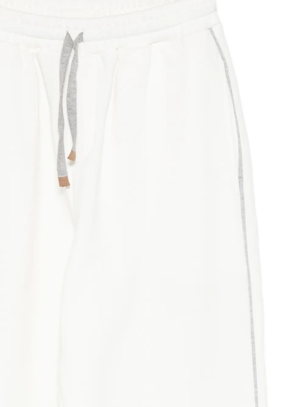 Eleventy Drawstring Track Pants In White