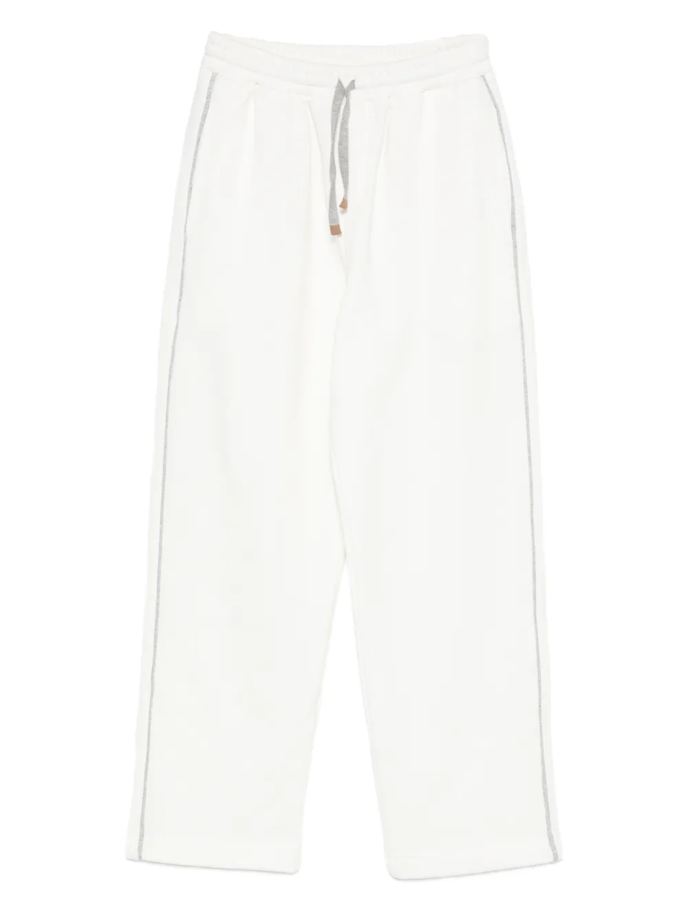Eleventy Kids drawstring track pants | Nude | Image 1