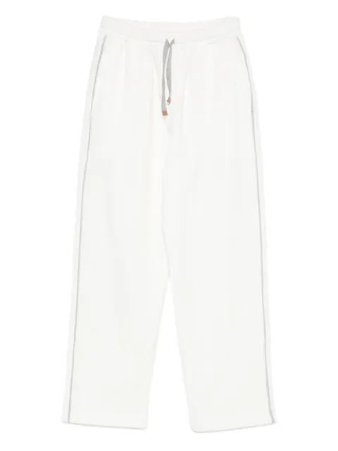 Eleventy Kids drawstring track pants