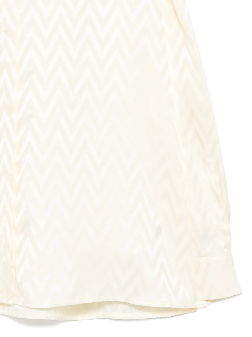 Missoni Chevron Shirt In Yellow