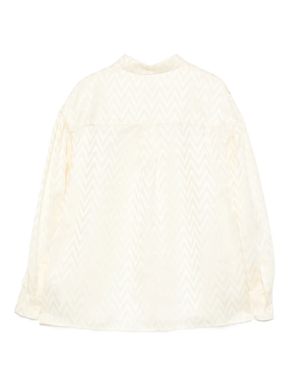 Missoni Chevron Shirt In Yellow
