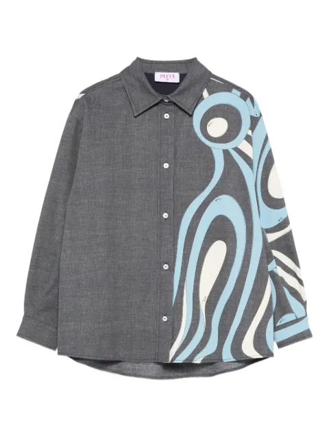 PUCCI Junior graphic-print shirt