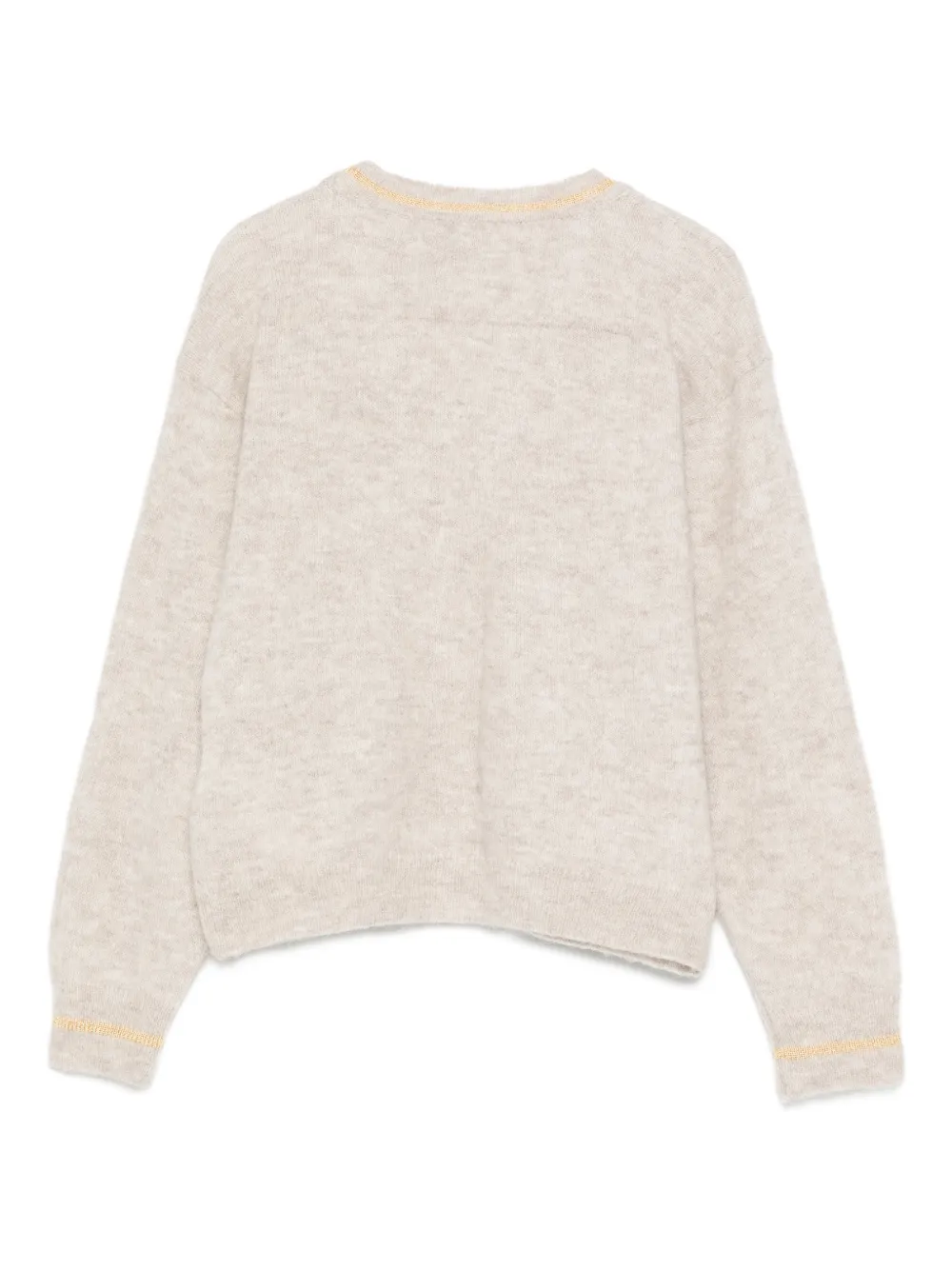 Fay Pocket-buttoned Cardigan In Neutral