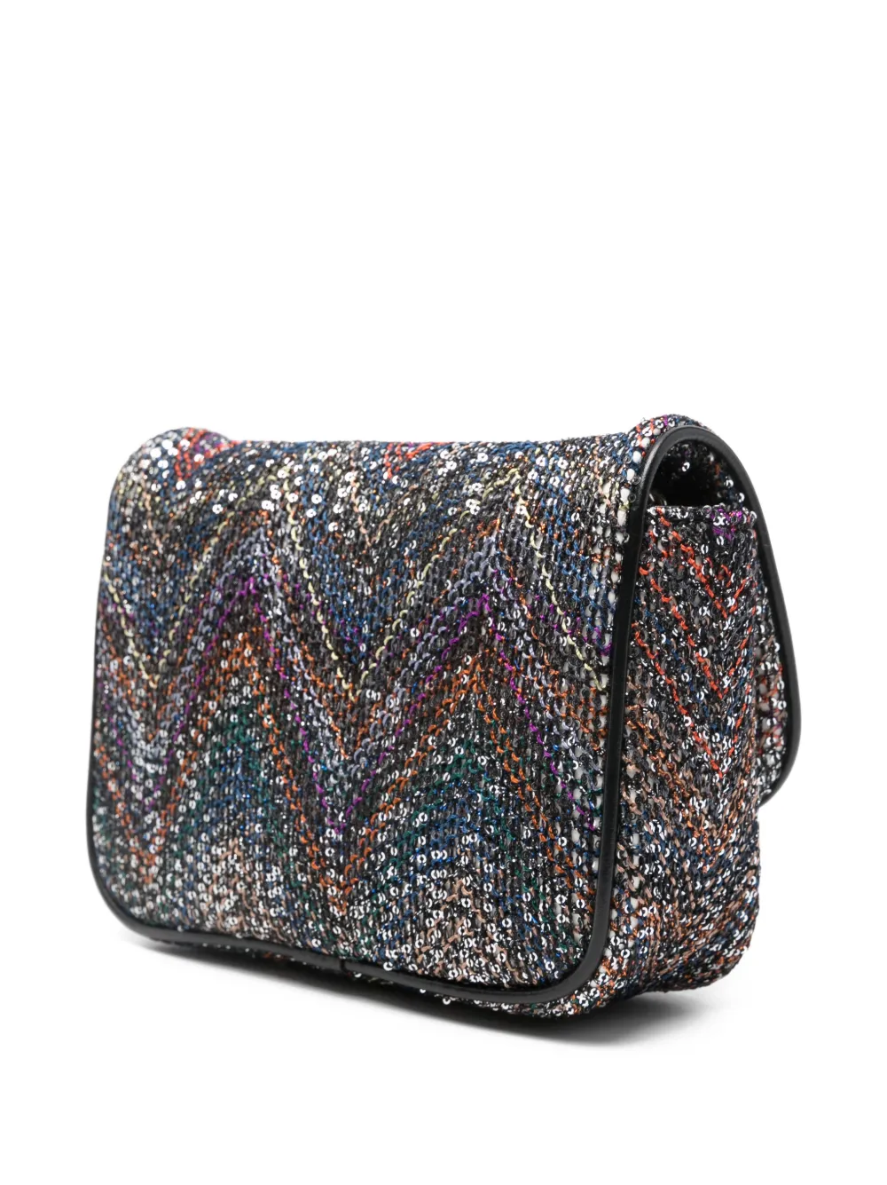 Missoni Kids Tas met ketting en chevron-patroon - Blauw