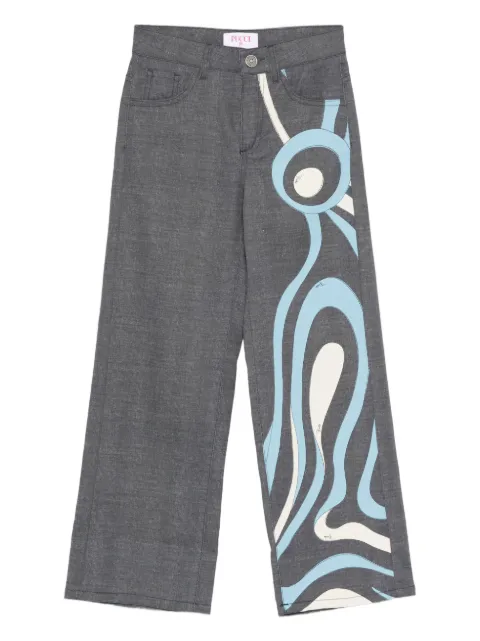 PUCCI Junior printed trousers