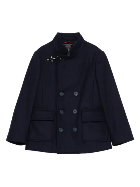 Fay Kids manteau à boutonnière croisée