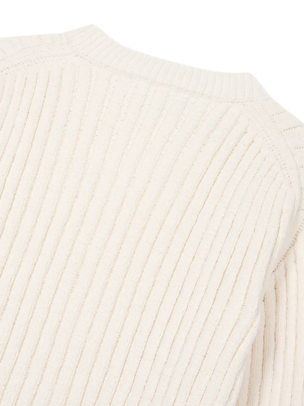 TOMBOY Geribbelde trui Beige