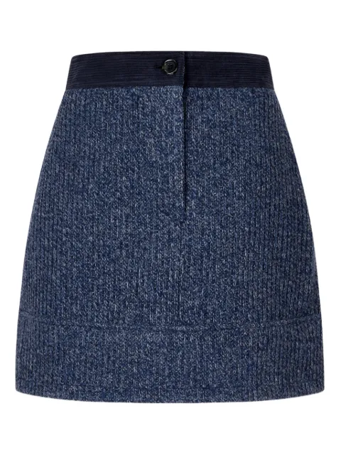 STUDIO TOMBOY falda corta con diseño tejido