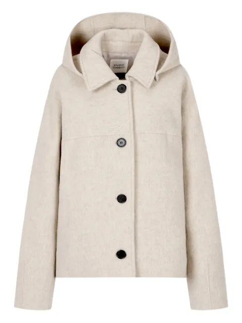 TOMBOY chamarra con capucha y botones