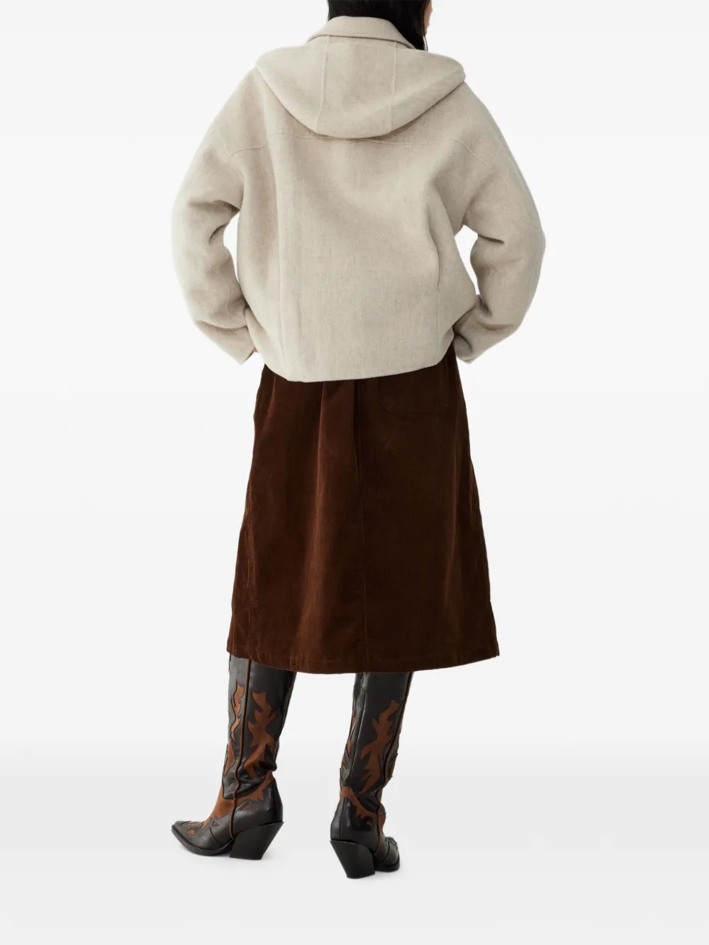 STUDIO TOMBOY chamarra con capucha y botones | Chamarras ajustadas | Image 2