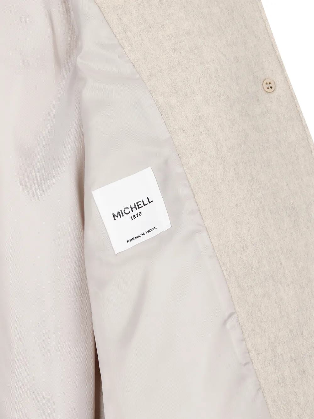 Studio Tomboy Hooded Button Jacket In Neutral