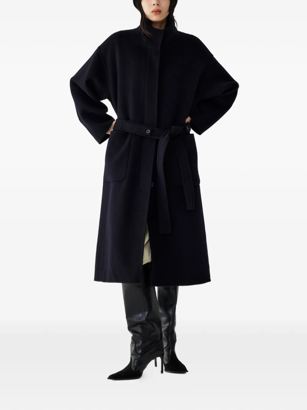 STUDIO TOMBOY abrigo con cinturón | Abrigos con botones | Image 2