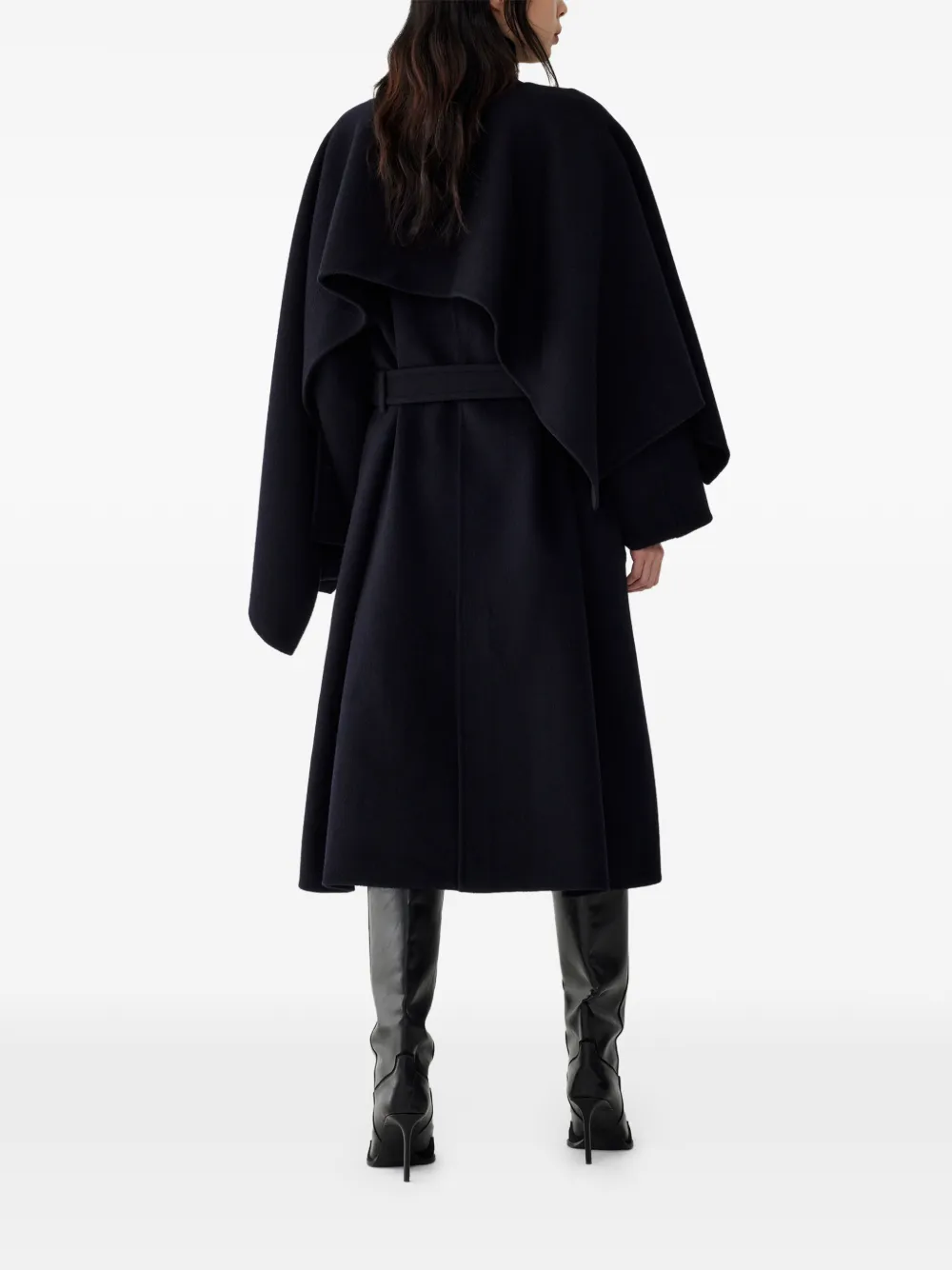  Tomboy Belted Coat - Blue 