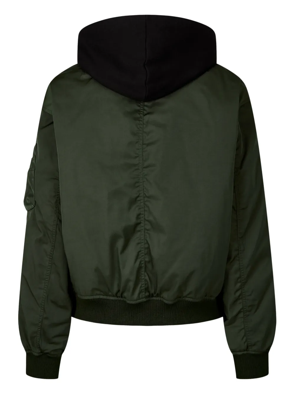 TOMBOY Bomberjack met capuchon Groen