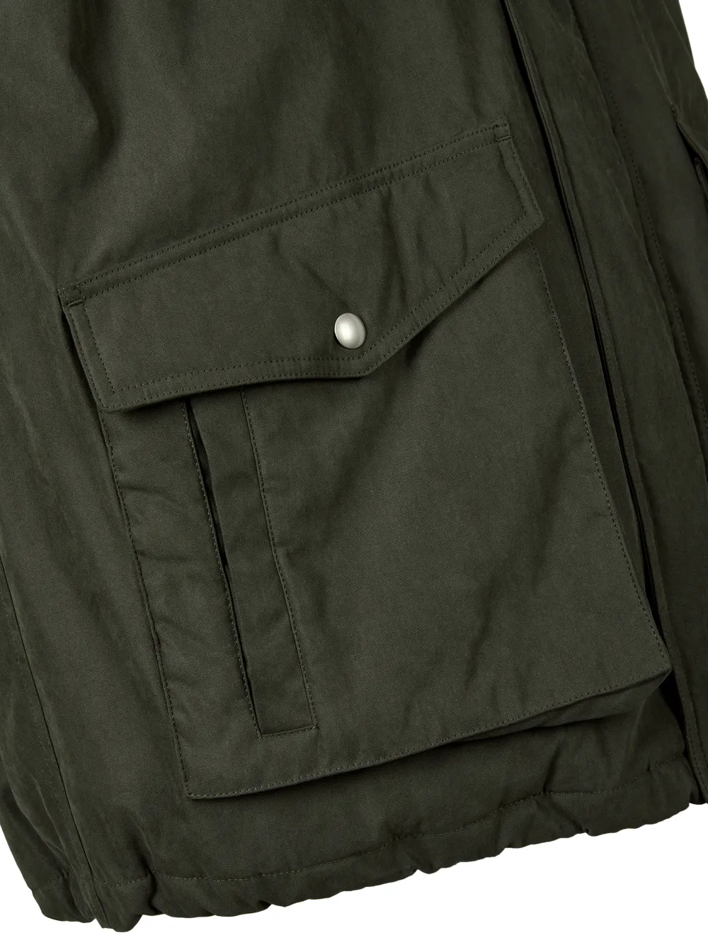 TOMBOY Bomberjack met ribfluwelen kraag Groen