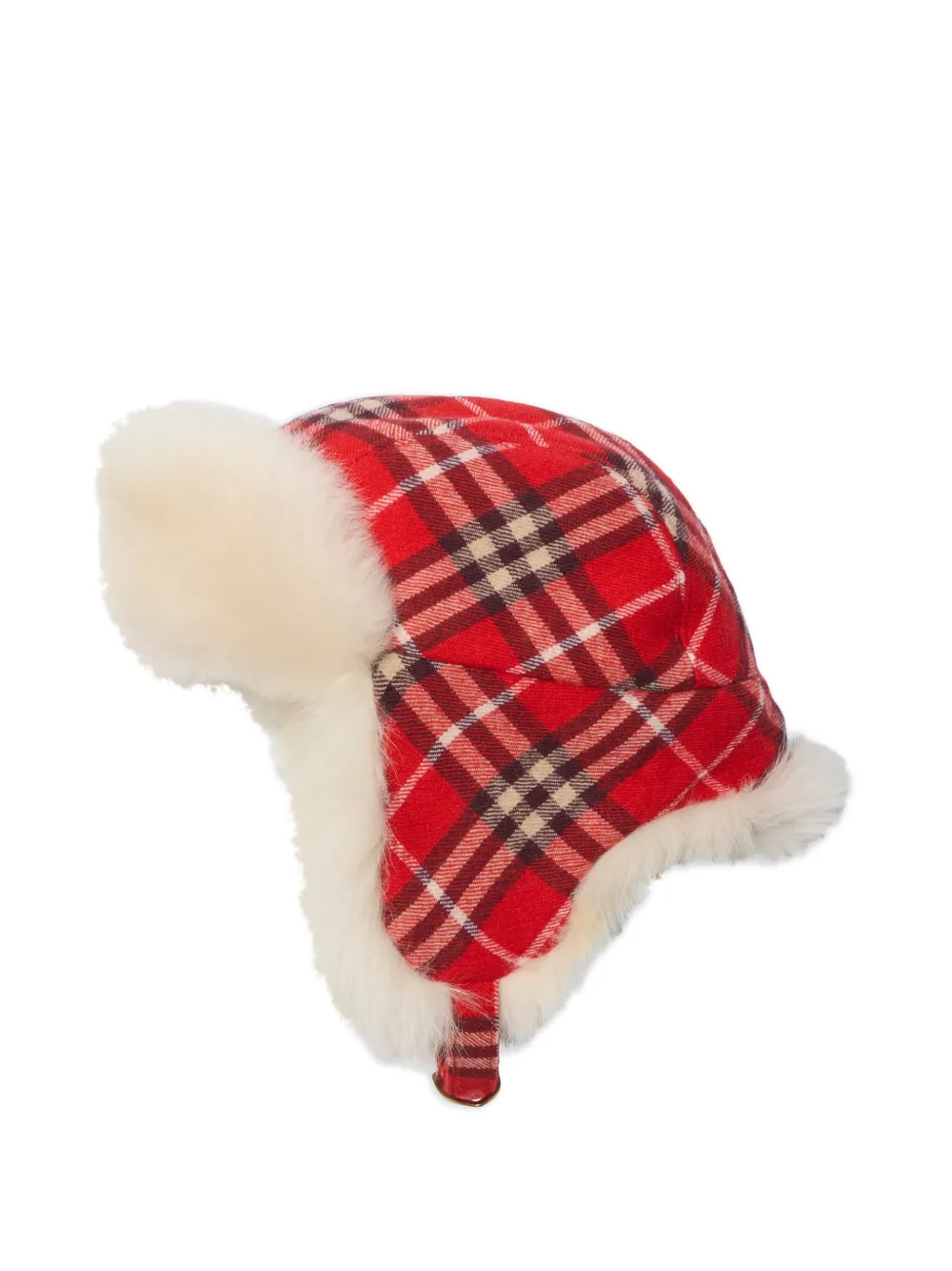 Burberry checked wool trapper hat | Image 2