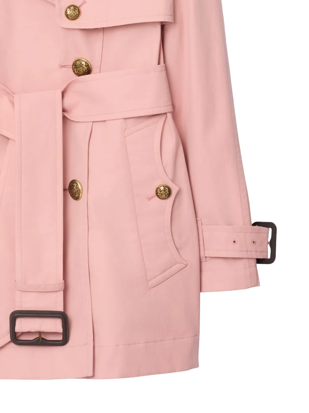 Burberry Fitzrovia Trench Coat | Pink | FARFETCH