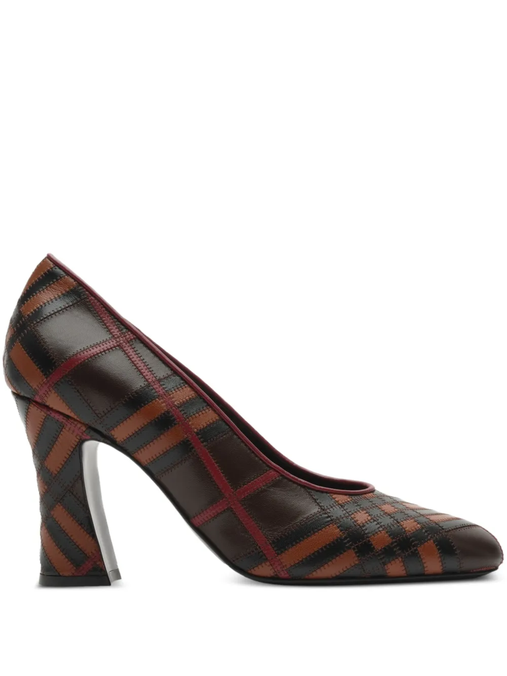 Burberry 90mm Trinket Pumps In Brown